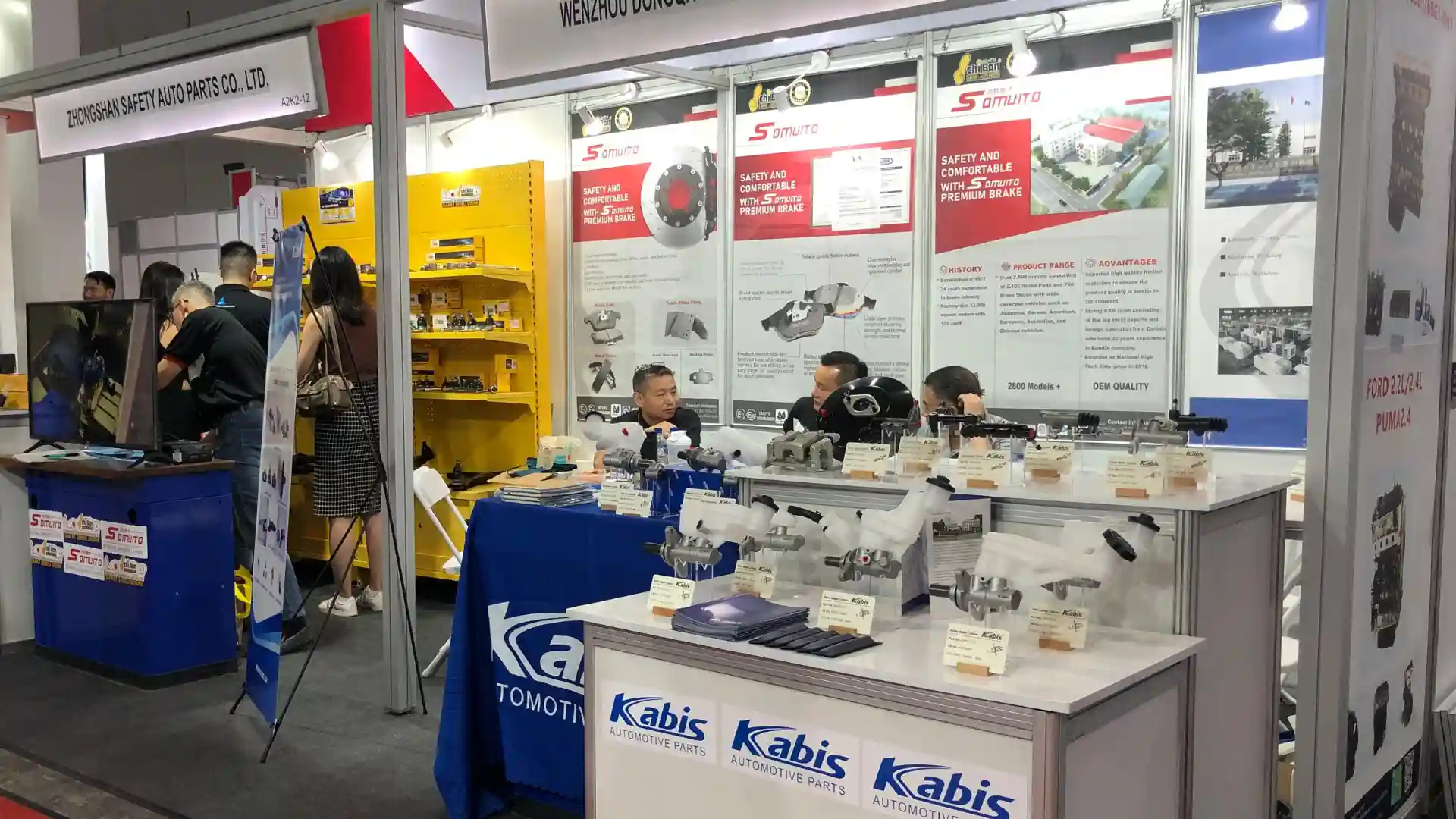 booth ichiban somuito kabis di pameran INAPA 2025