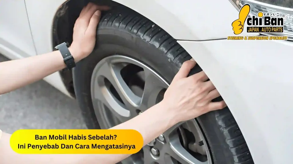 ban mobil habis sebelah